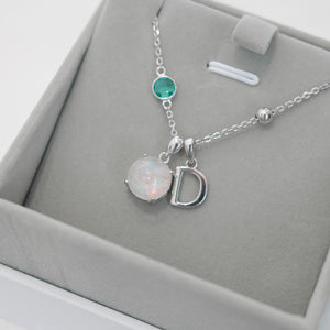basic birthcolour gem bracelet